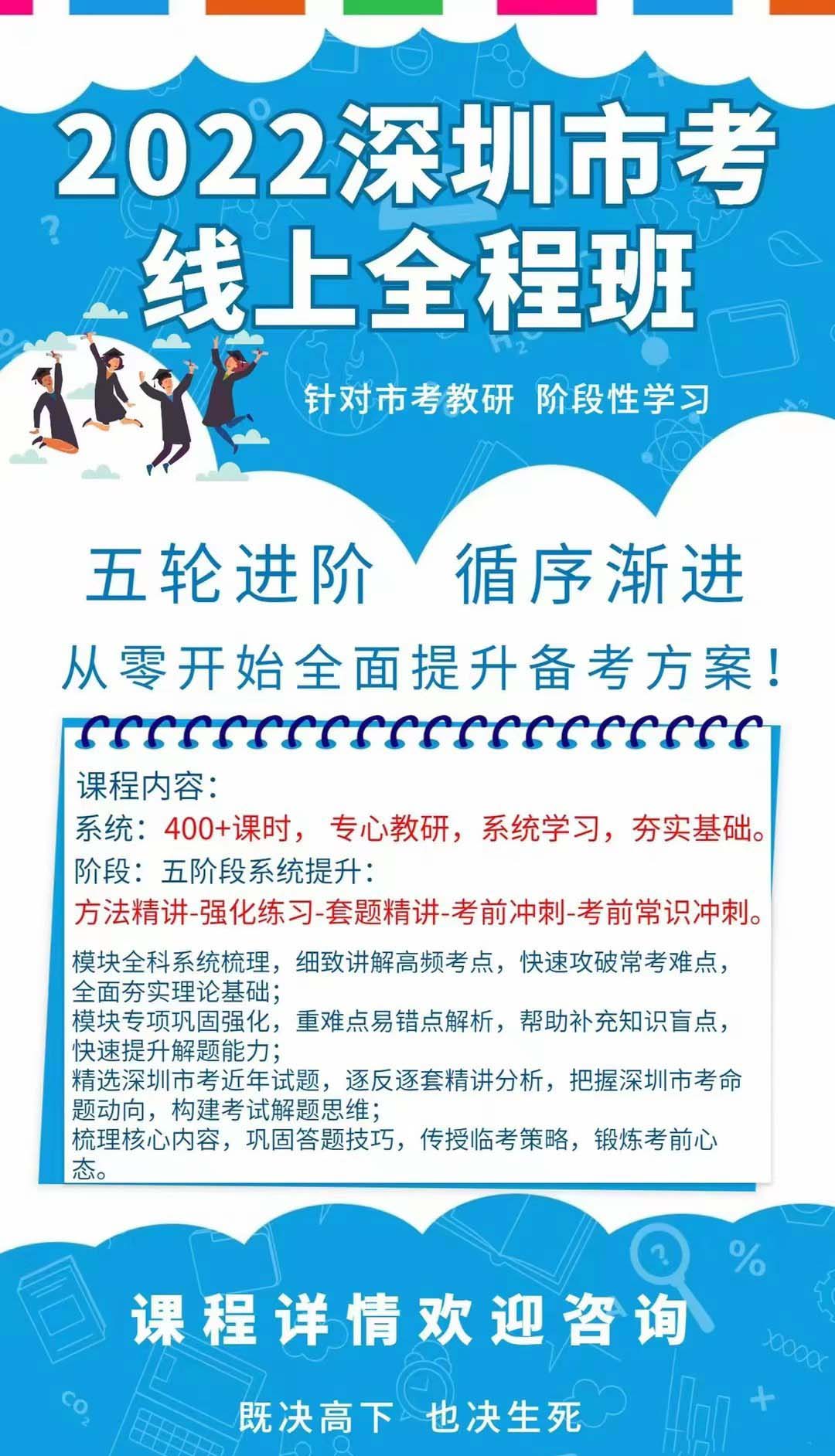 2022深圳市考线上全程班-公考资源站